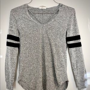 Gray Hooded Sweatshirt